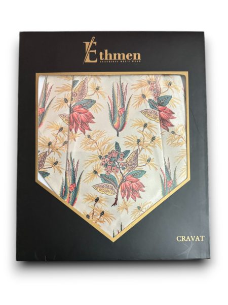 Ethmen Regal Cravat & Pocket Square Set