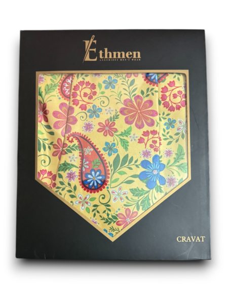 Ethmen Regal Cravat & Pocket Square Set