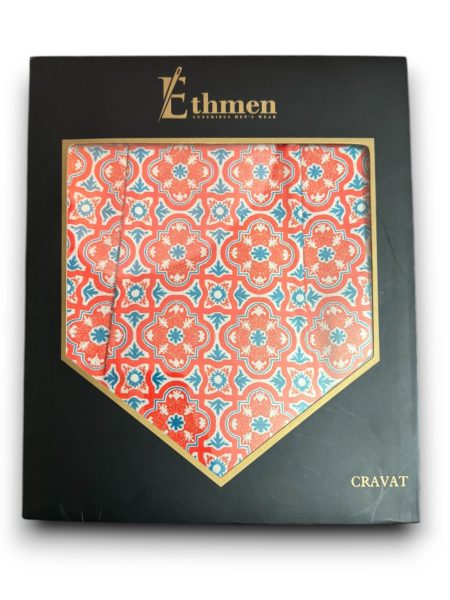 Ethmen Regal Cravat & Pocket Square Set