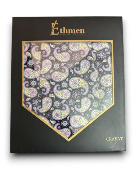 Ethmen Regal Cravat & Pocket Square Set