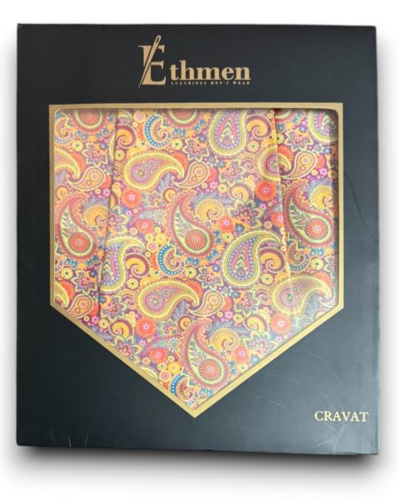 Ethmen Regal Cravat & Pocket Square Set