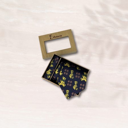 Ethmen 'Teddy Bear' Tie and Pocket Square Set