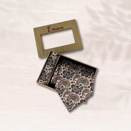 Ethmen 'Kashmiri Paisely' Tie and Pocket Square Set